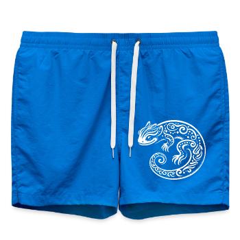 Lézard tribal - Short de bain - cobalt blue - Devant
