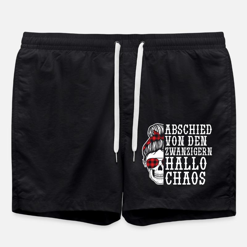 Anniversaire 30 ans - Short de bain - noir