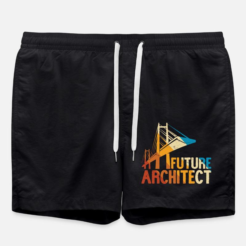 Architect - Swim Trunks - black