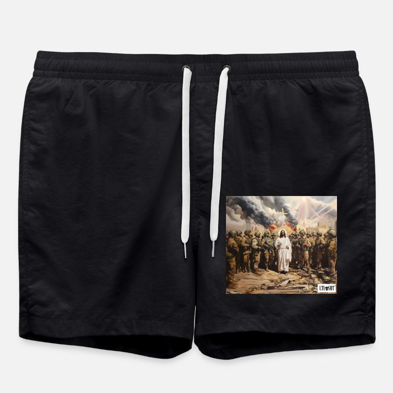 WW3 - Badeshorts - Schwarz