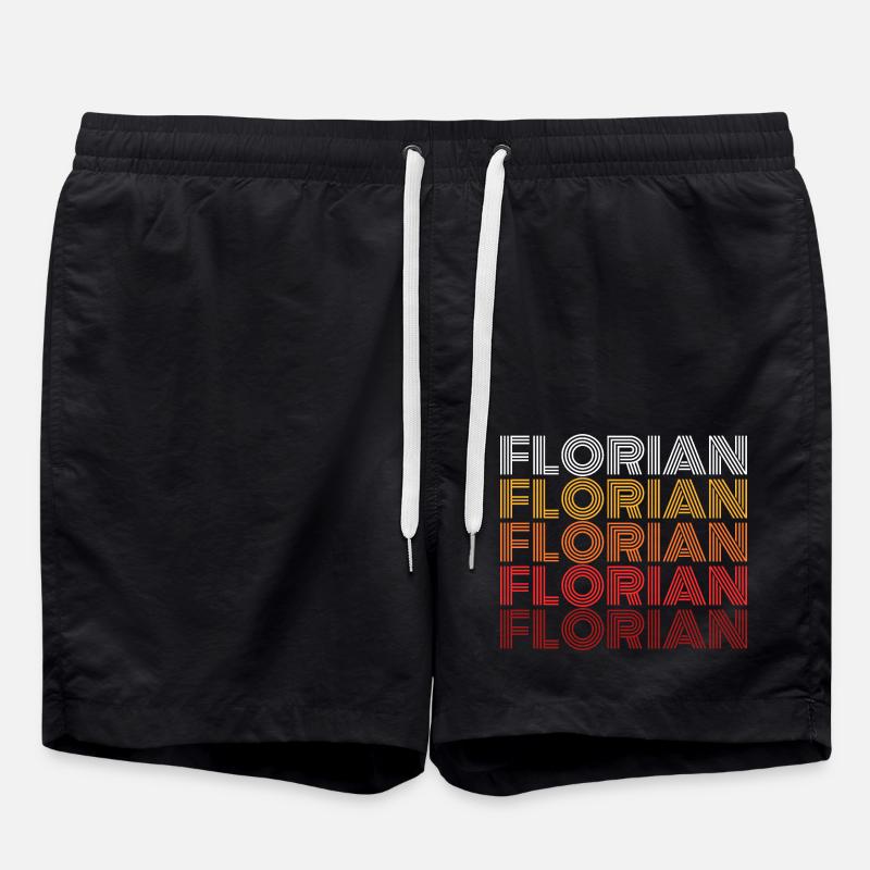 Florian - Badeshorts - Schwarz