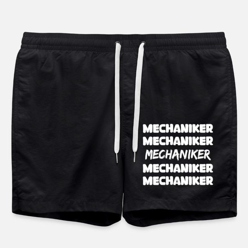 Mechanic as a job - Swim Trunks - black
