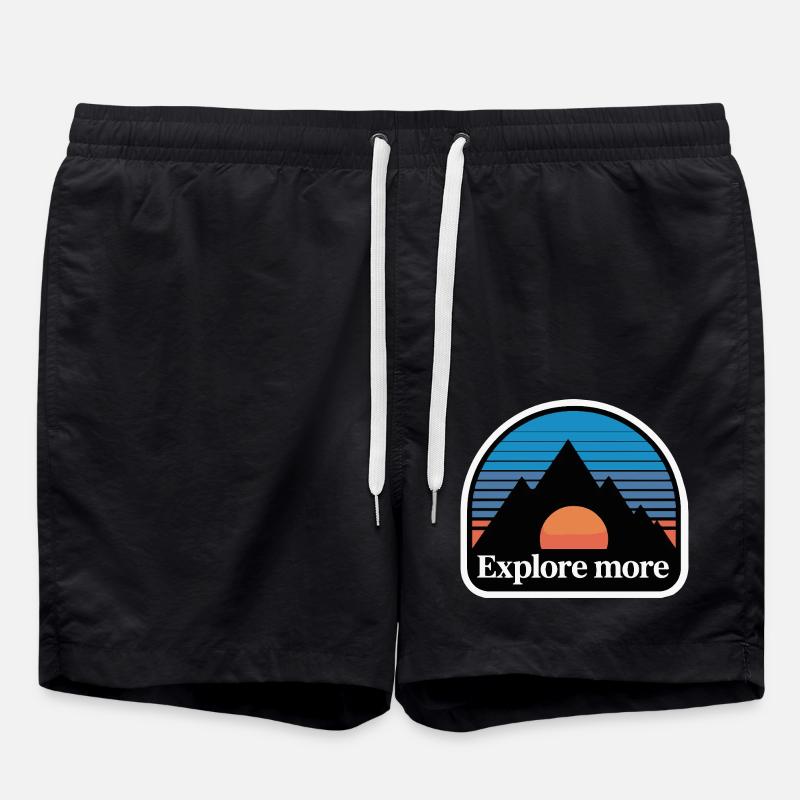 CAP - Swim Trunks - black