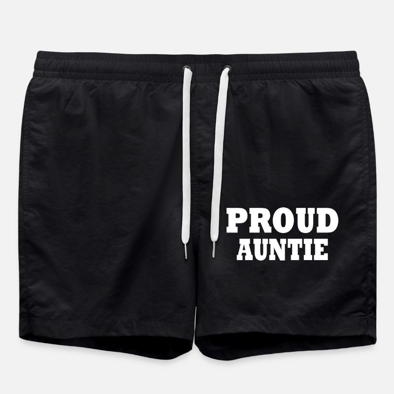 Proud auntie - Short de bain - noir