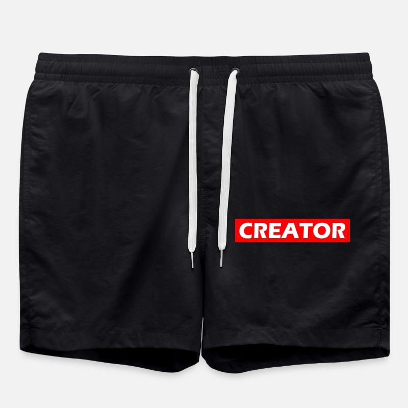 Creator - Short de bain - noir