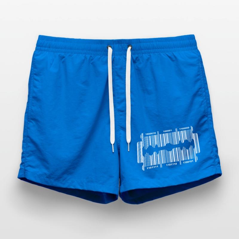 Rasierklinge mit Code Badeshorts