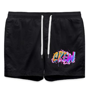 Équipage - Short de bain - noir - Devant - AI Model Male 185 light (185cm)