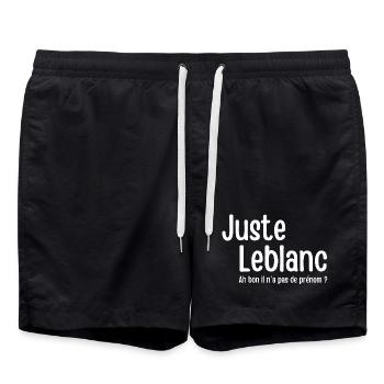 cinéma, fan de cinéma, film culte - Short de bain - noir - Devant - AI Model Male 185 light (185cm)