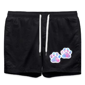 Galaxie des pattes de chien - Short de bain - noir - Devant - AI Model Male 185 light (185cm)