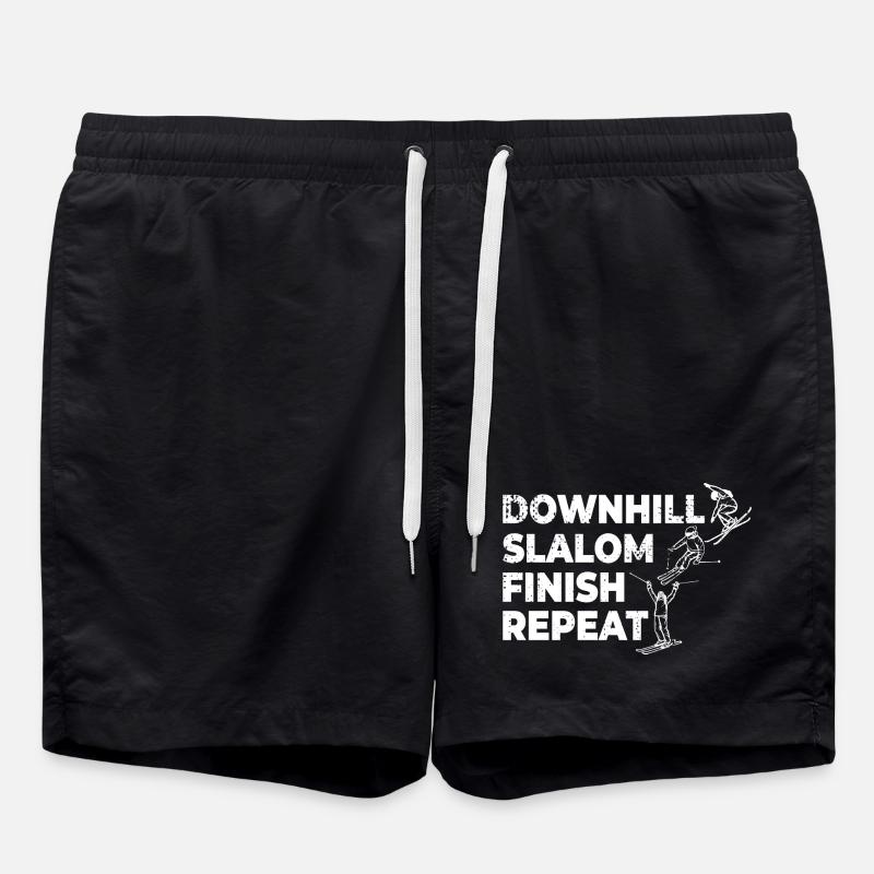 Alpine skiing - Swim Trunks - black