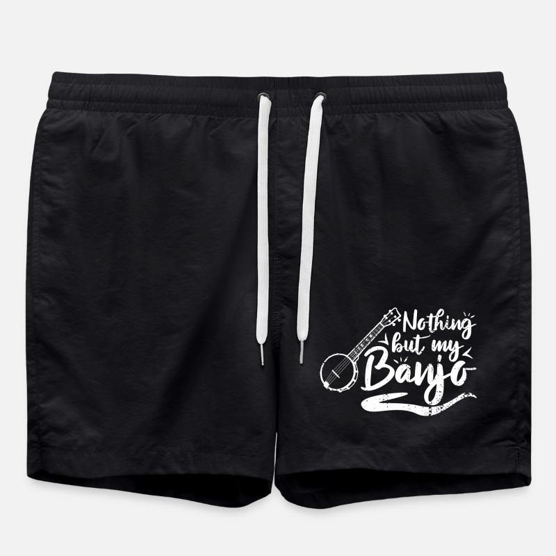 Dicton du joueur de banjo - Short de bain - noir