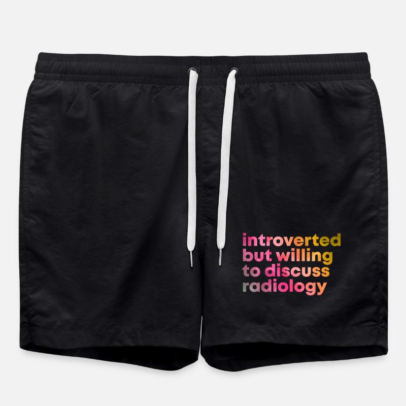 Radiology - Swim Trunks - black