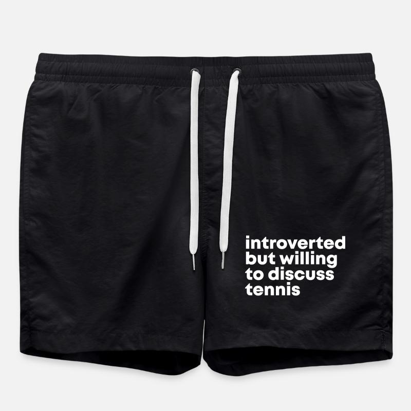 tennis - Short de bain - noir