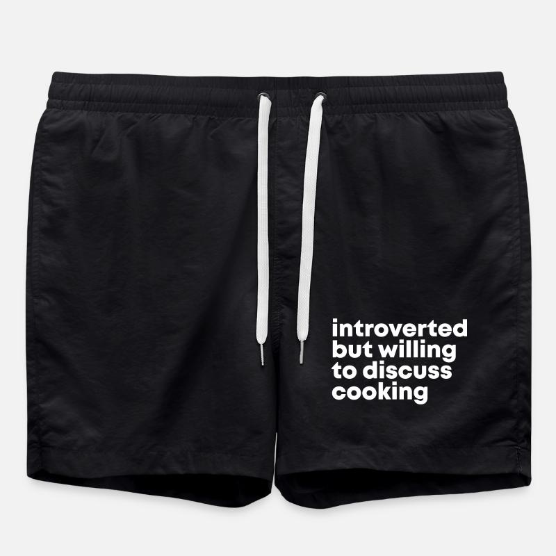Kochen - Badeshorts - Schwarz