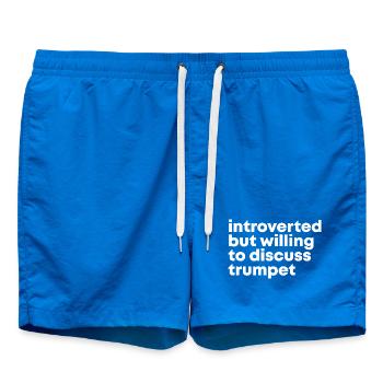 trompette - Short de bain - cobalt blue - Devant