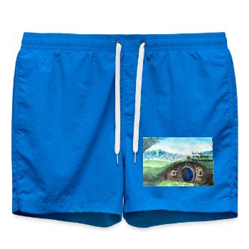 Tolkien Hole Landschaftskunst - Badeshorts - Cobalt blue - Vorne