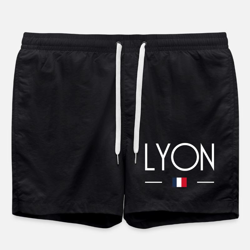 Lyon - Swim Trunks - black