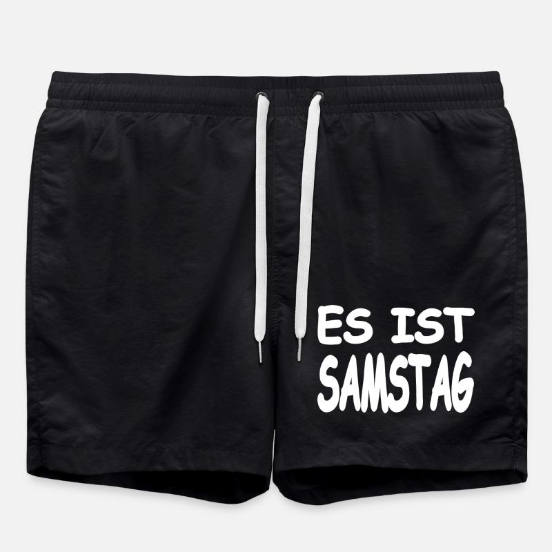 Saturday - Swim Trunks - black