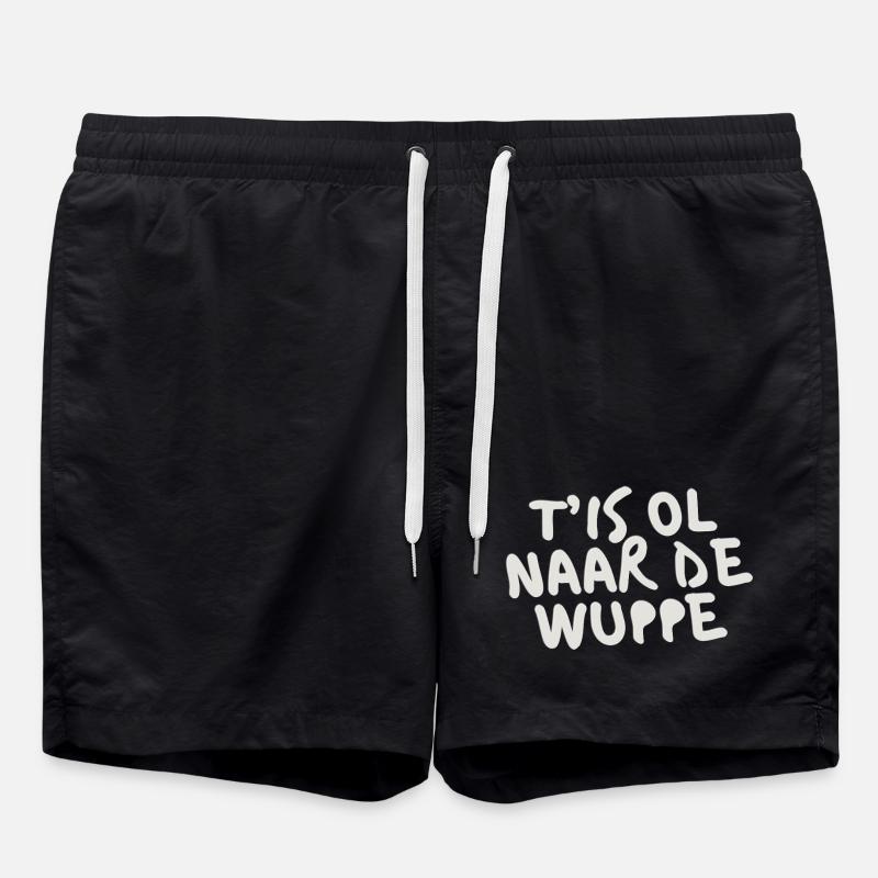 C’EST OL À LA WUPPE - Short de bain - noir
