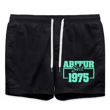 1975 - Short de bain - noir - Devant - AI Model Male 185 light (185cm)
