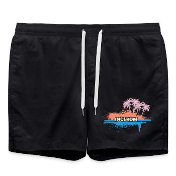 Holidays Incekum - Swim Trunks - black - Front - AI Model Male 185 light (185cm)