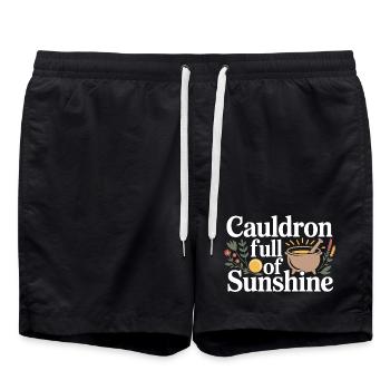 Certified Clinical Infusion Specialist Apparel  - Swim Trunks - black - Front - AI Model Male 185 light (185cm)