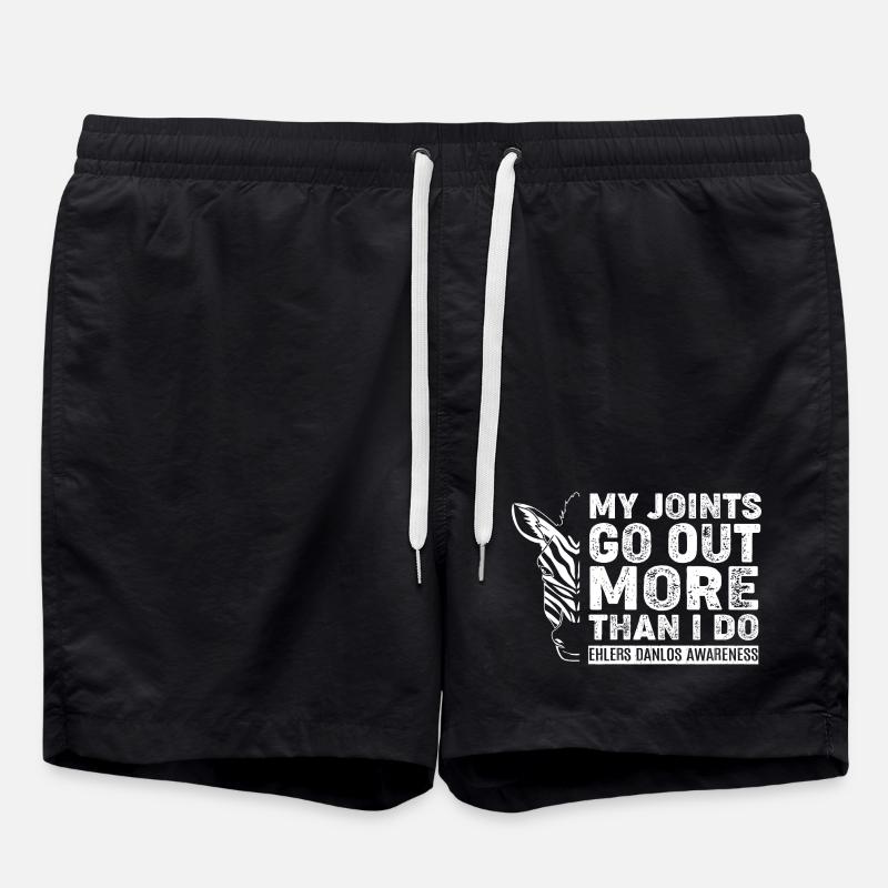 Syndrome d’Ehlers-Danlos EDS HSD - Short de bain - noir