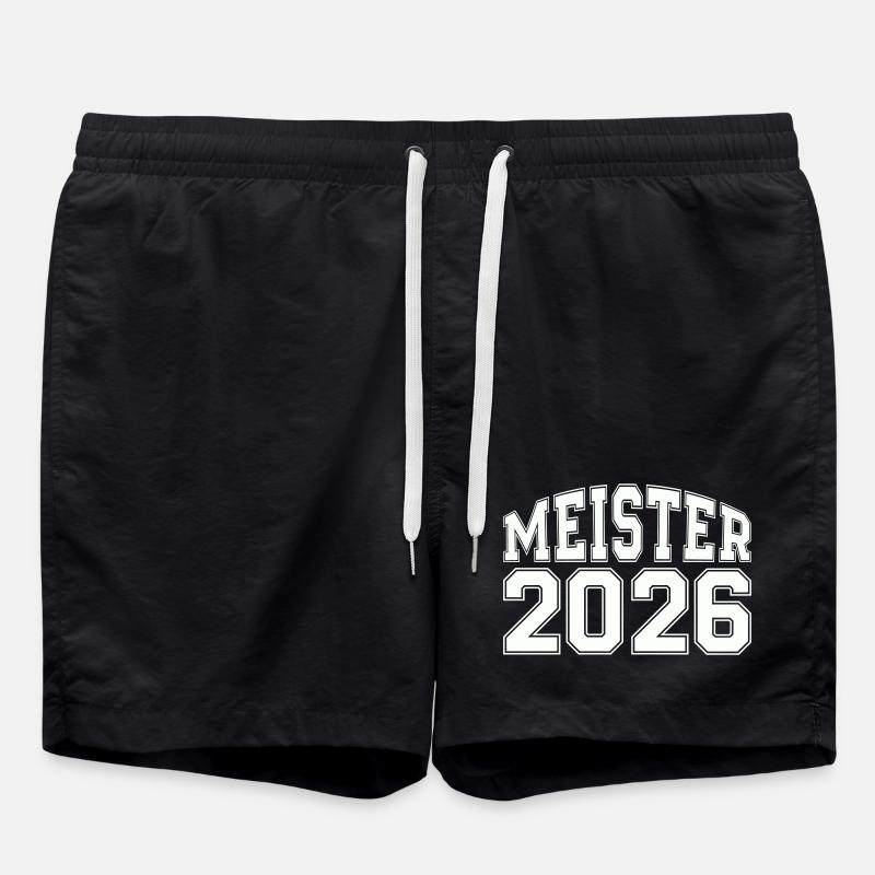 Champion 2026 Logo - Swim Trunks - black