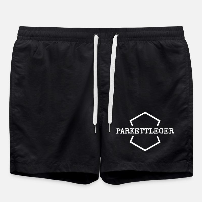 Parquet layer as a job - Swim Trunks - black