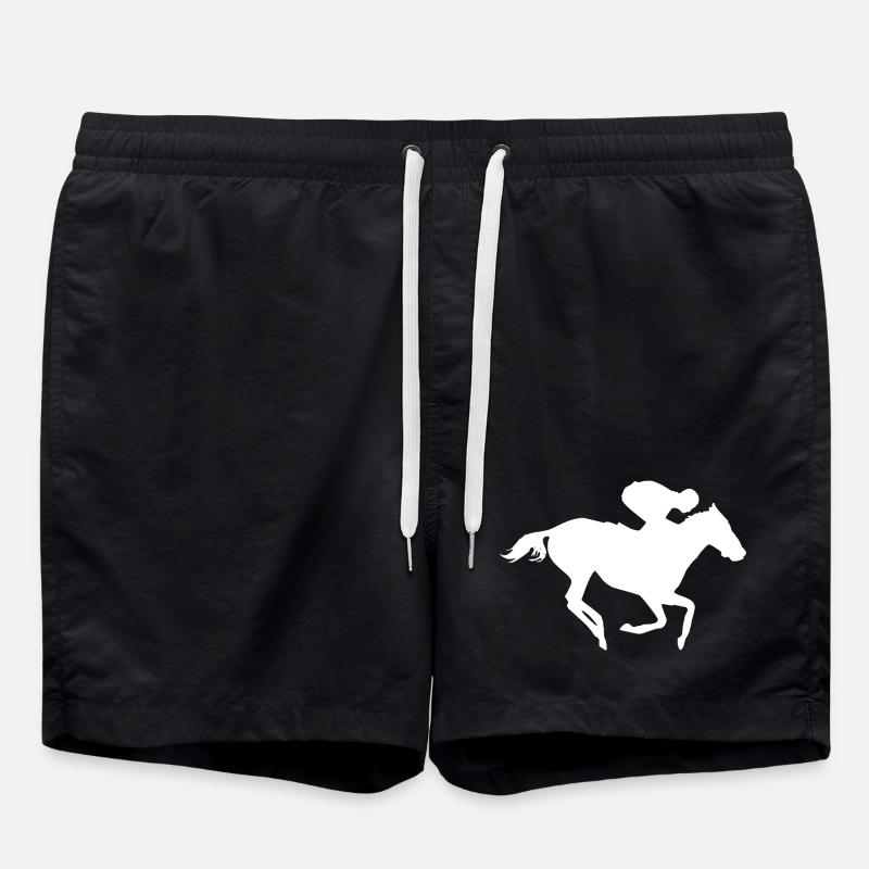 Reiten - Badeshorts - Schwarz