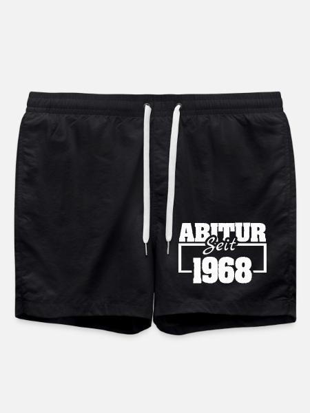 Abitur 1968 - Short de bain - noir