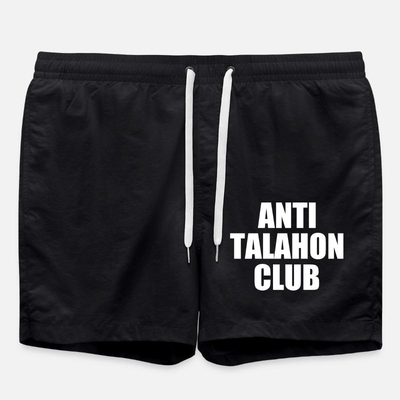 Anti talahon club - Short de bain - noir