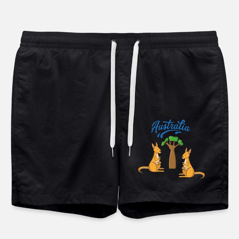 Australia - Swim Trunks - black