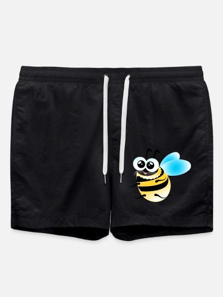 Bee Honey - Swim Trunks - black