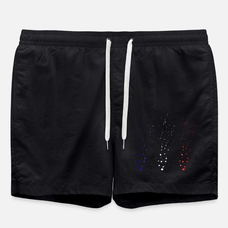 Bleu Blanc Rouge - Short de bain - noir