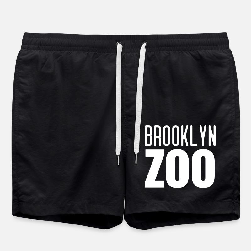 Brooklyn Zoo - Swim Trunks - black