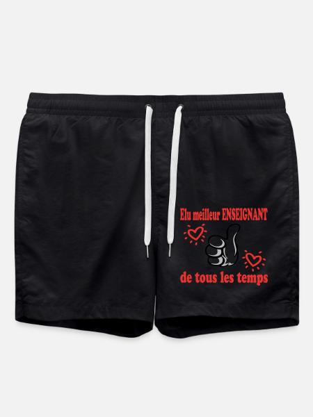 VOTED BEST TEACHER OF ALL TIME - Swim Trunks - black