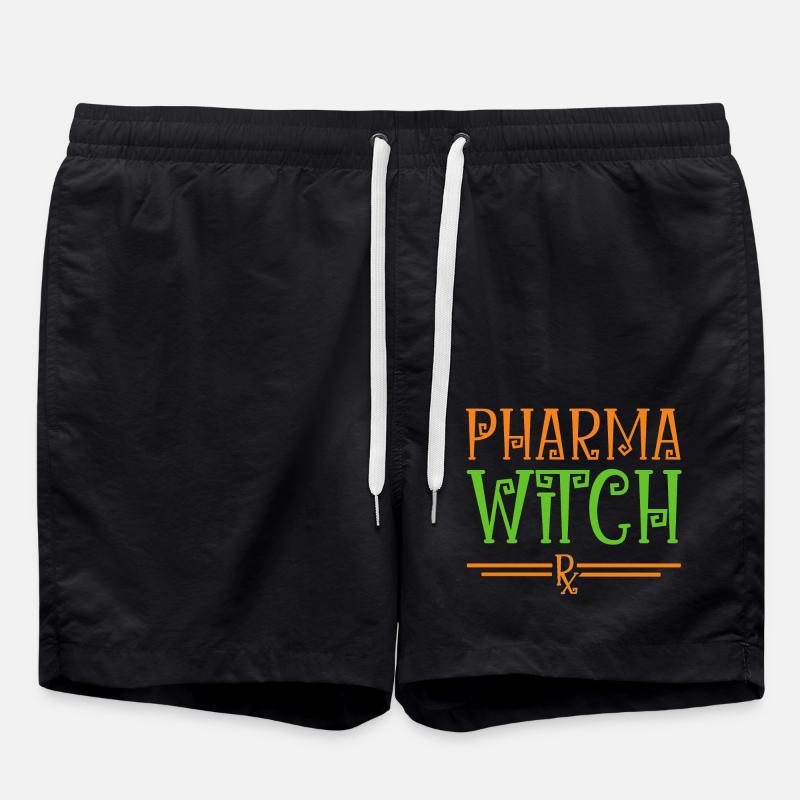 PTA PKA Pharmacie Halloween - Short de bain - noir