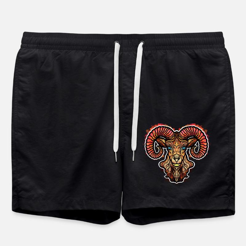Bélier - Short de bain - noir