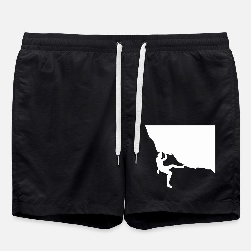 climbing - Swim Trunks - black