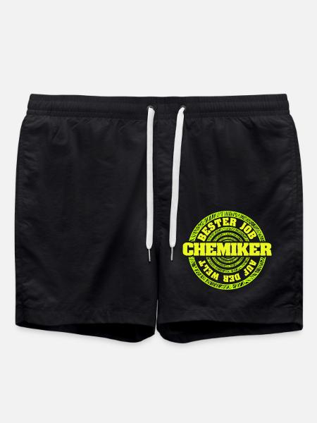 Gift for Chemist - Swim Trunks - black