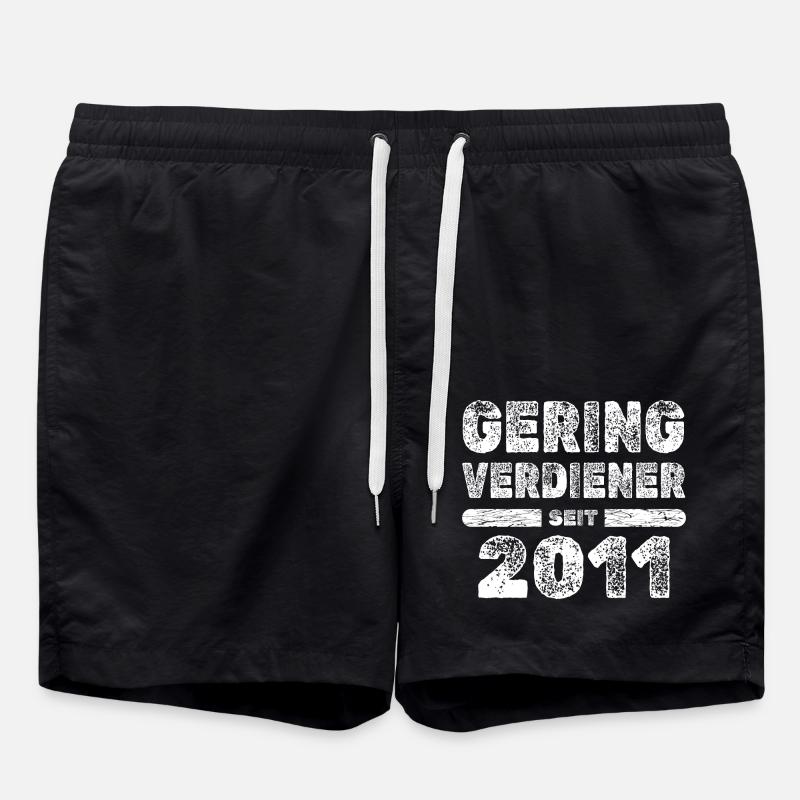 Prix 2011 - Short de bain - noir