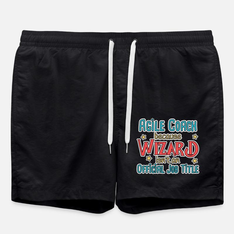Assistant Coach Agile - Short de bain - noir