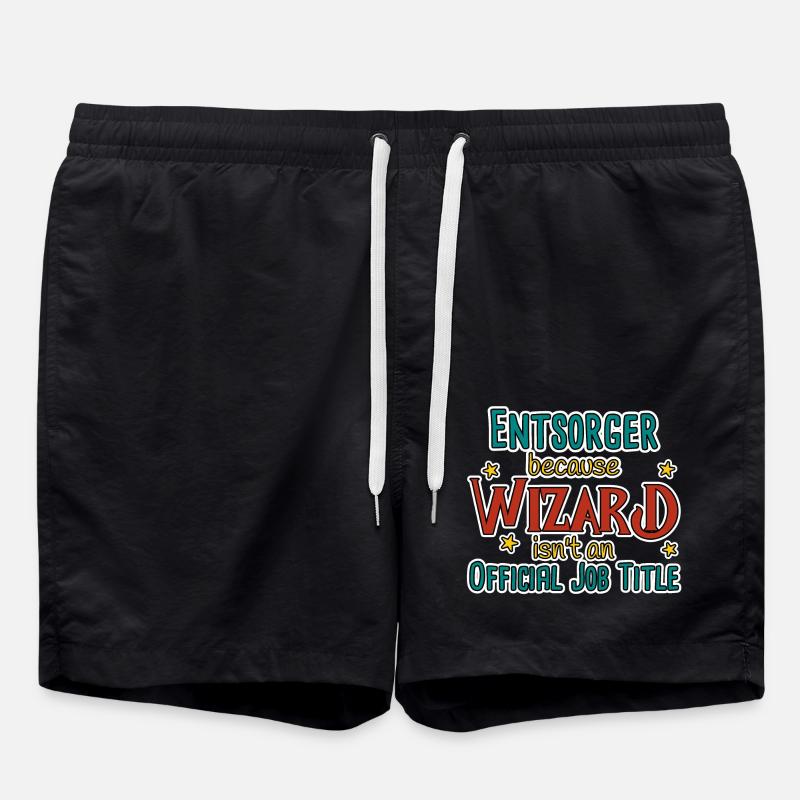 Entsorger Wizard - Badeshorts - Schwarz