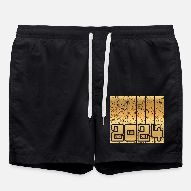Born 2024 - Swim Trunks - black