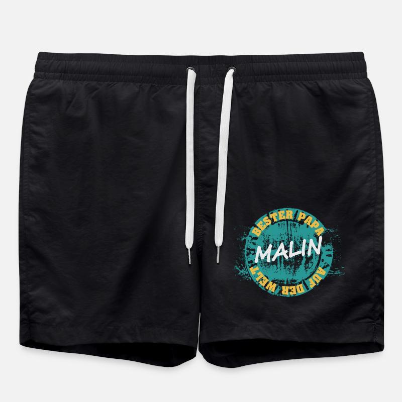 Fête des Pères Malin - Short de bain - noir