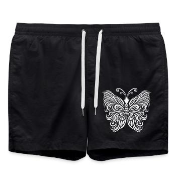 Papillon Papillon - Short de bain - noir - Devant - AI Model Male 185 light (185cm)