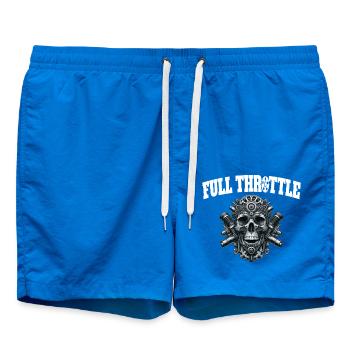 Vollgas - Full Throttle - Badeshorts - Cobalt blue - Vorne