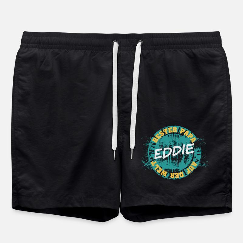 Eddie - Badeshorts - Schwarz