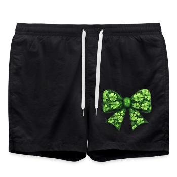 Arc St Patrick’s Day Shamrock chance - Short de bain - noir - Devant - AI Model Male 185 light (185cm)